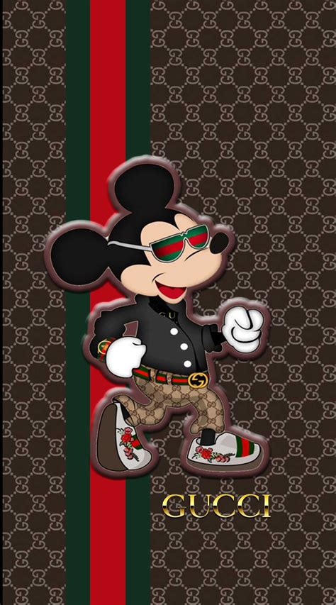 gucci sfondi topolino|gucci logo wallpaper.